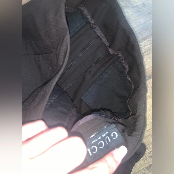 Gucci 90s Tom ford brown trousers 4 $400 y2k designer vogue luxury classic rare - Picture 3 of 5